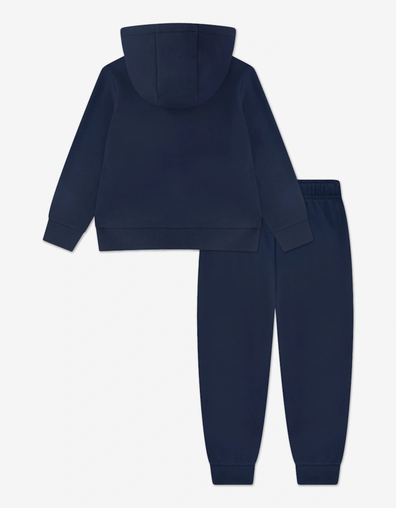 Boys Logo Tracksuit in Navy