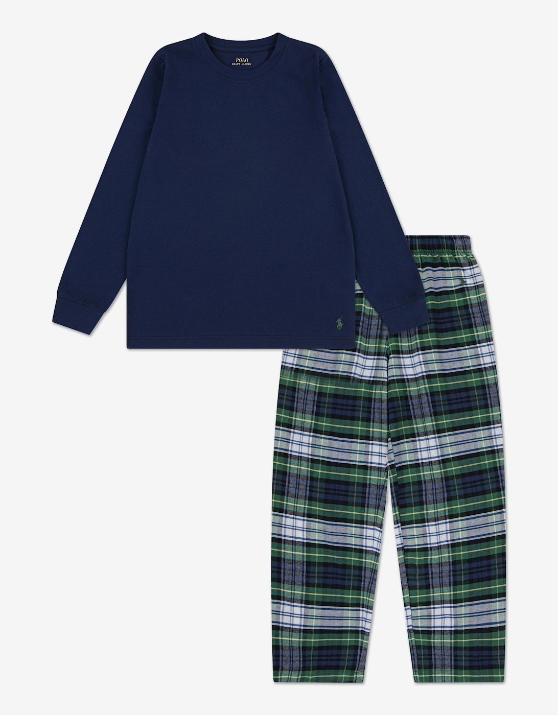 Boys Pyjama Set in Navy, 7 of 6