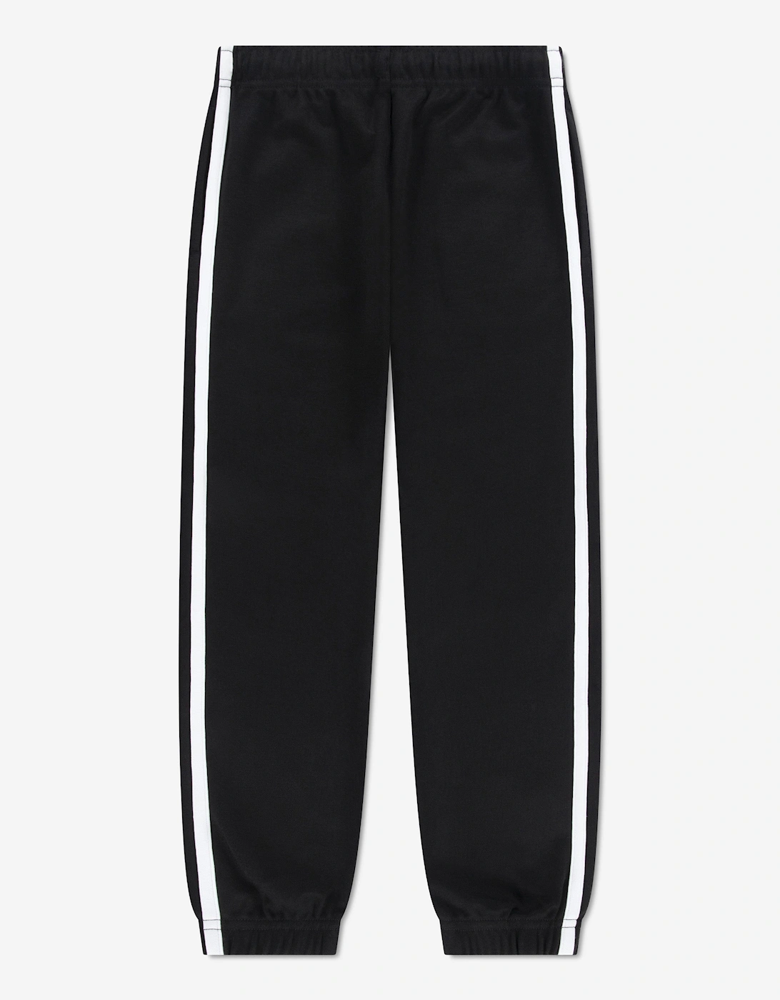 Boys Contrast Seam Track Pants in Black