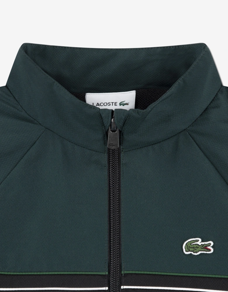 Boys Colourblock Tracksuit in Black