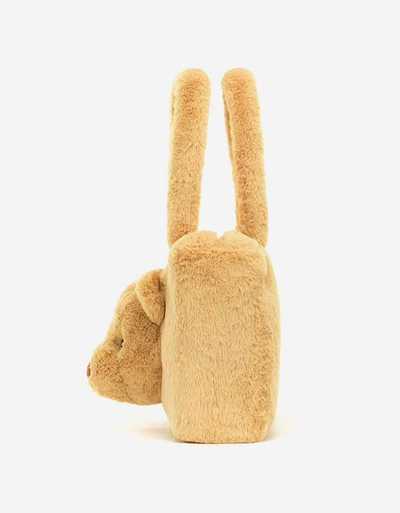 Smudge Bear Tote Bag in Beige (36cm)