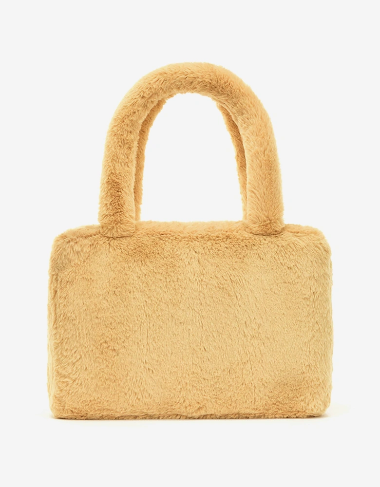 Smudge Bear Tote Bag in Beige (36cm)