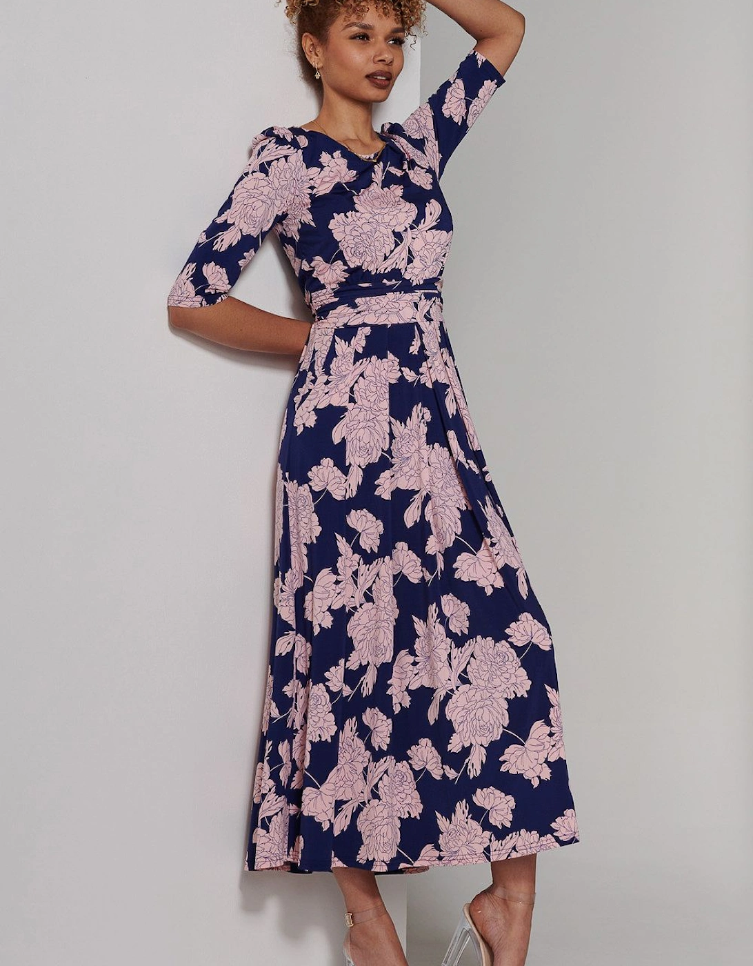Parker 3/4 Sleeve Maxi Dress, 2 of 1