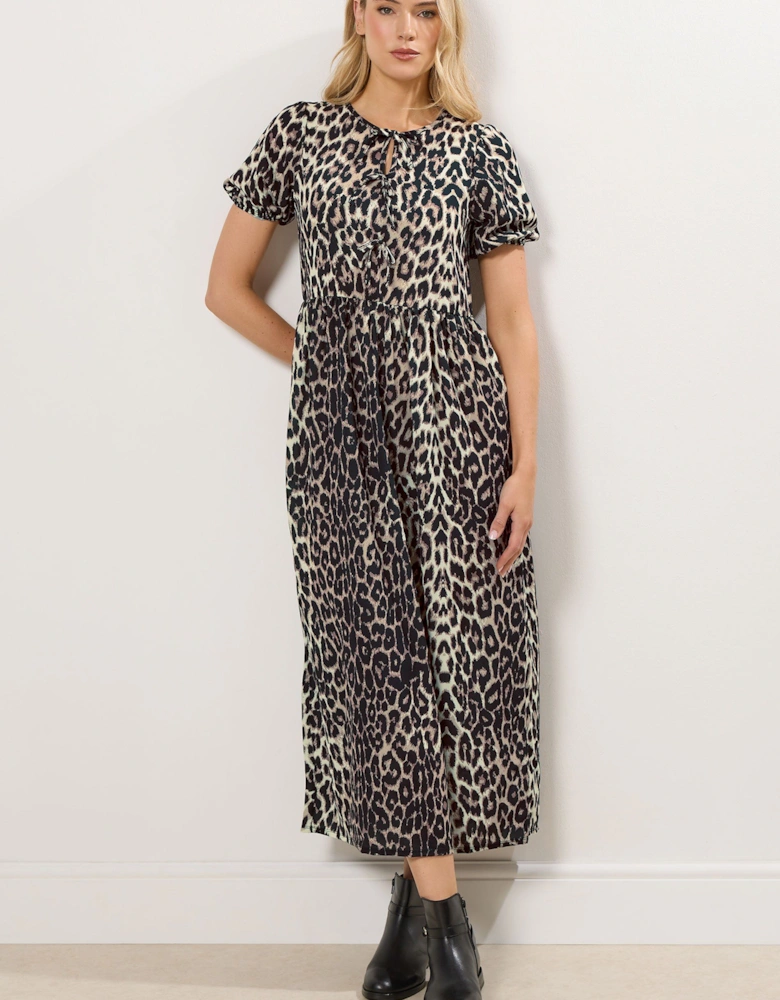 Tall Leopard Smock Dress