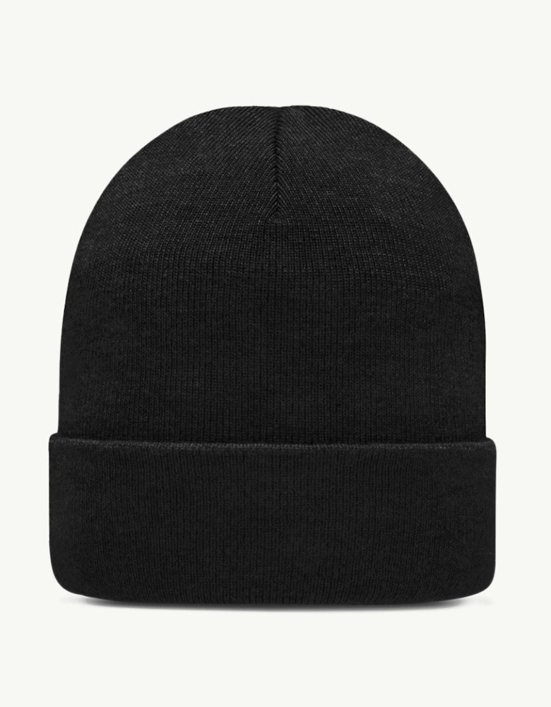 Moncler Grenoble Wool Beanie Hat Black