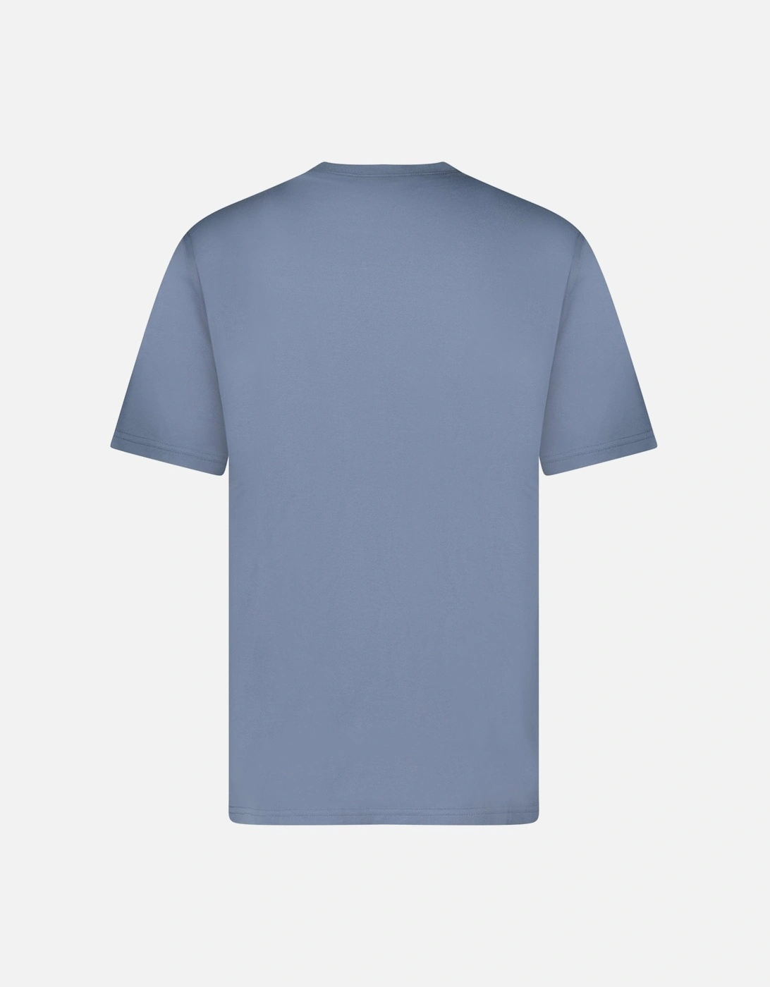 Burberry 'Ellison' Stripe Embroidery T-Shirt Carbon Blue