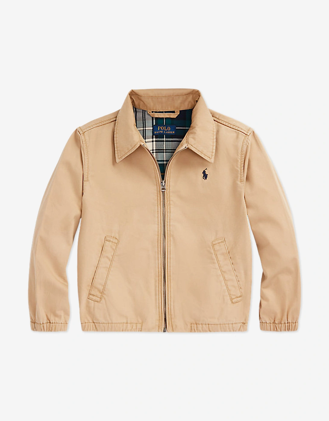 Boy's Ralph Lauren Boys Bayport Cotton Jacket in Beige - Cream - Size: 14-16 yrs l