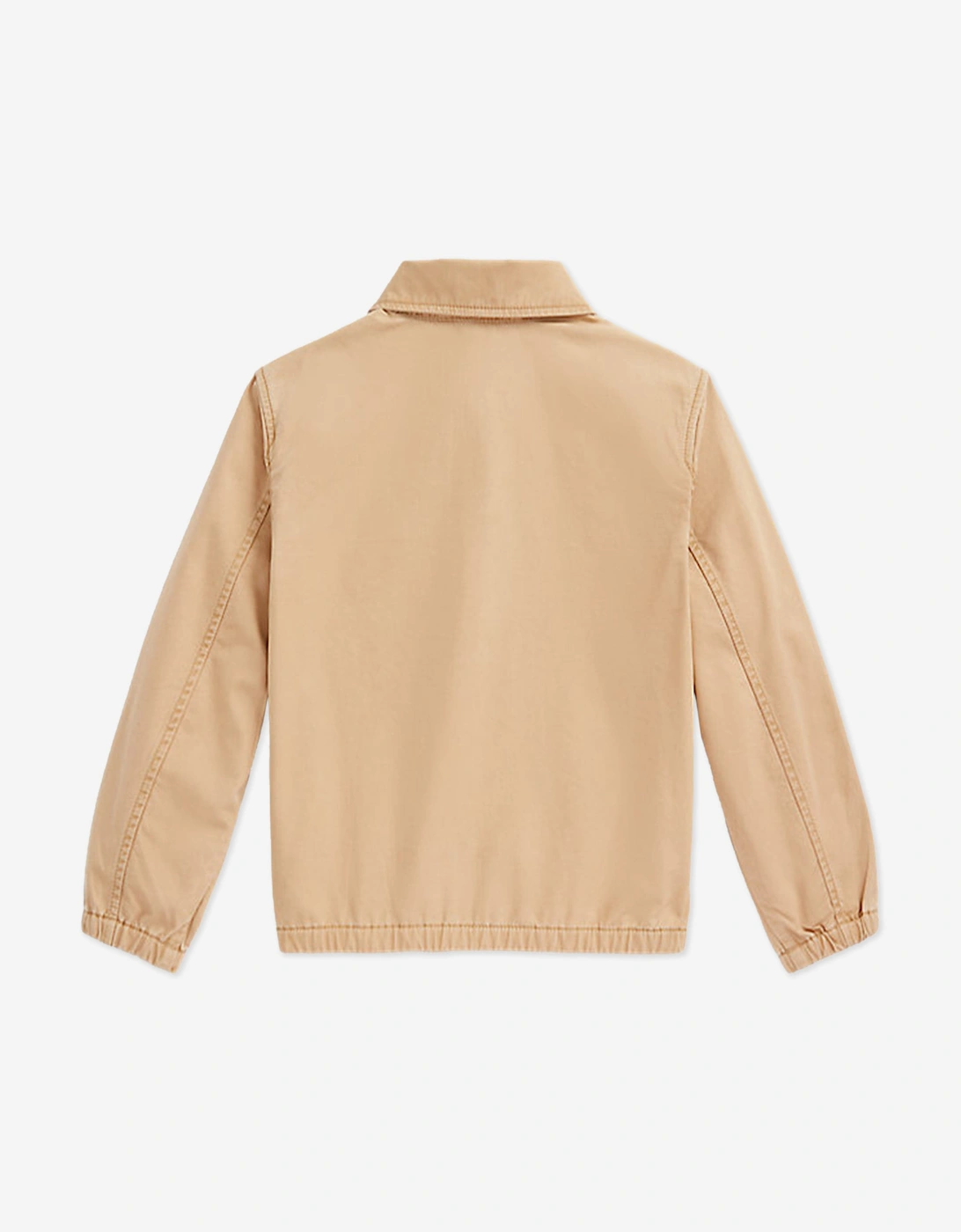 Boys Bayport Cotton Jacket in Beige