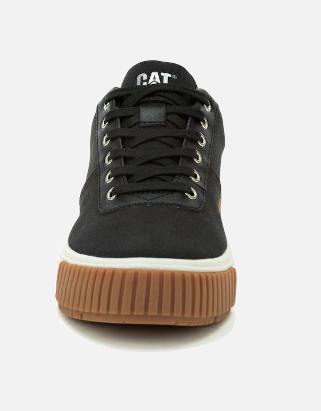 Amp  Canvas P312155 Black/white Womens Sneakers