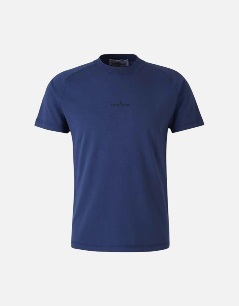 Reflective Print Navy T-Shirt