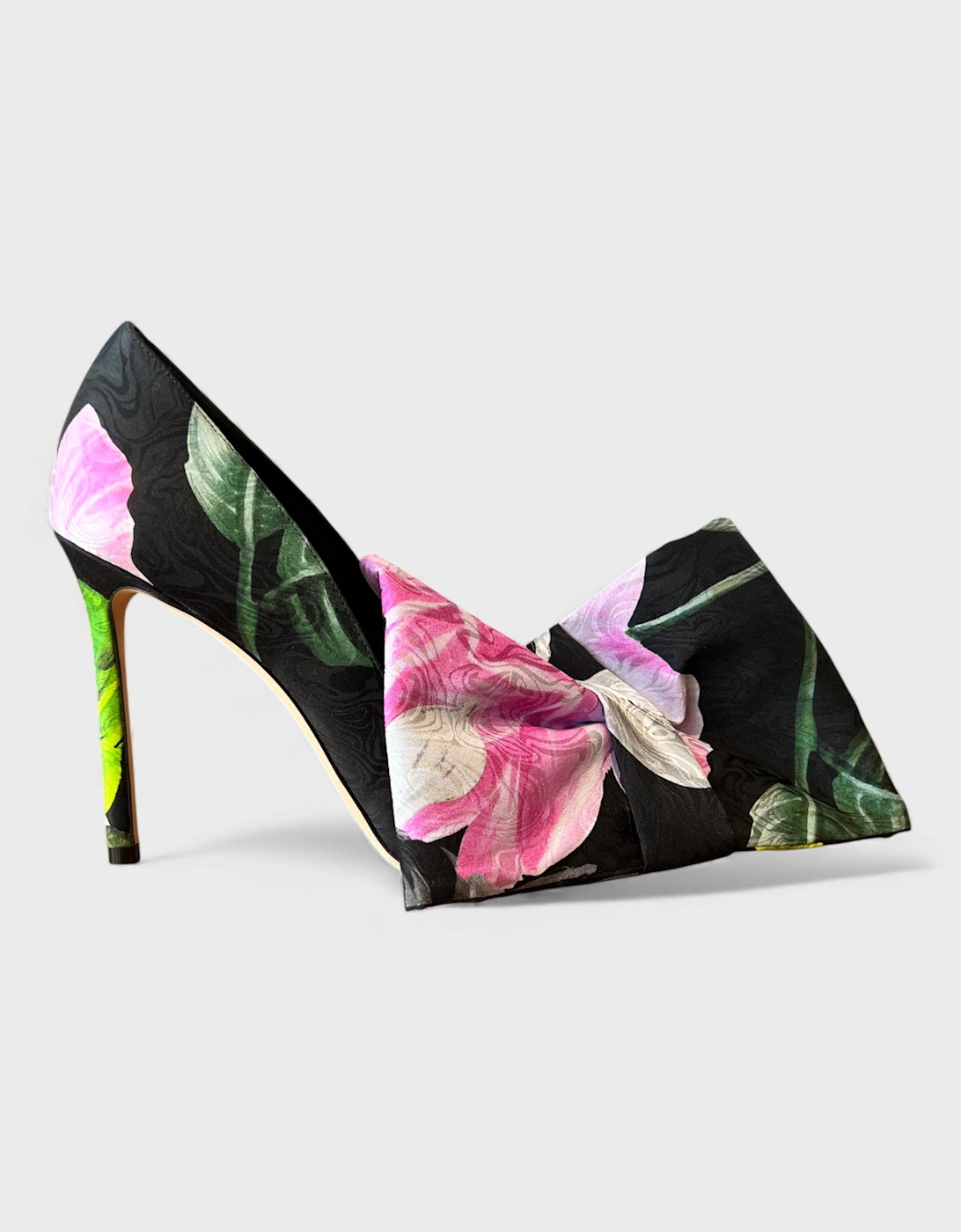 x Jimmy Choo Mary Bow Pump Floral Multi, 7 of 6