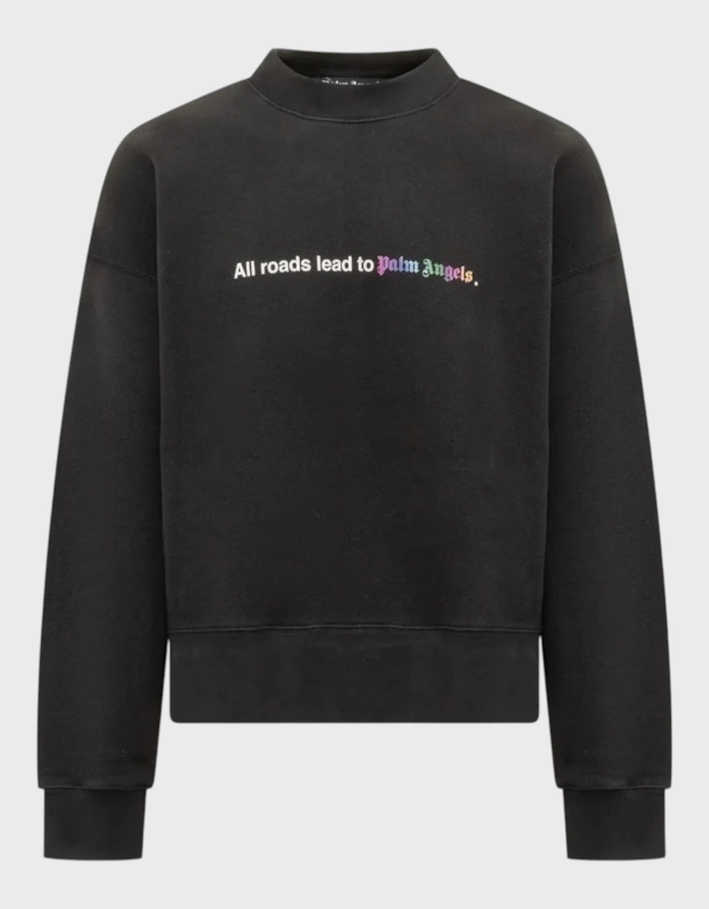 All Roads Crewneck Black