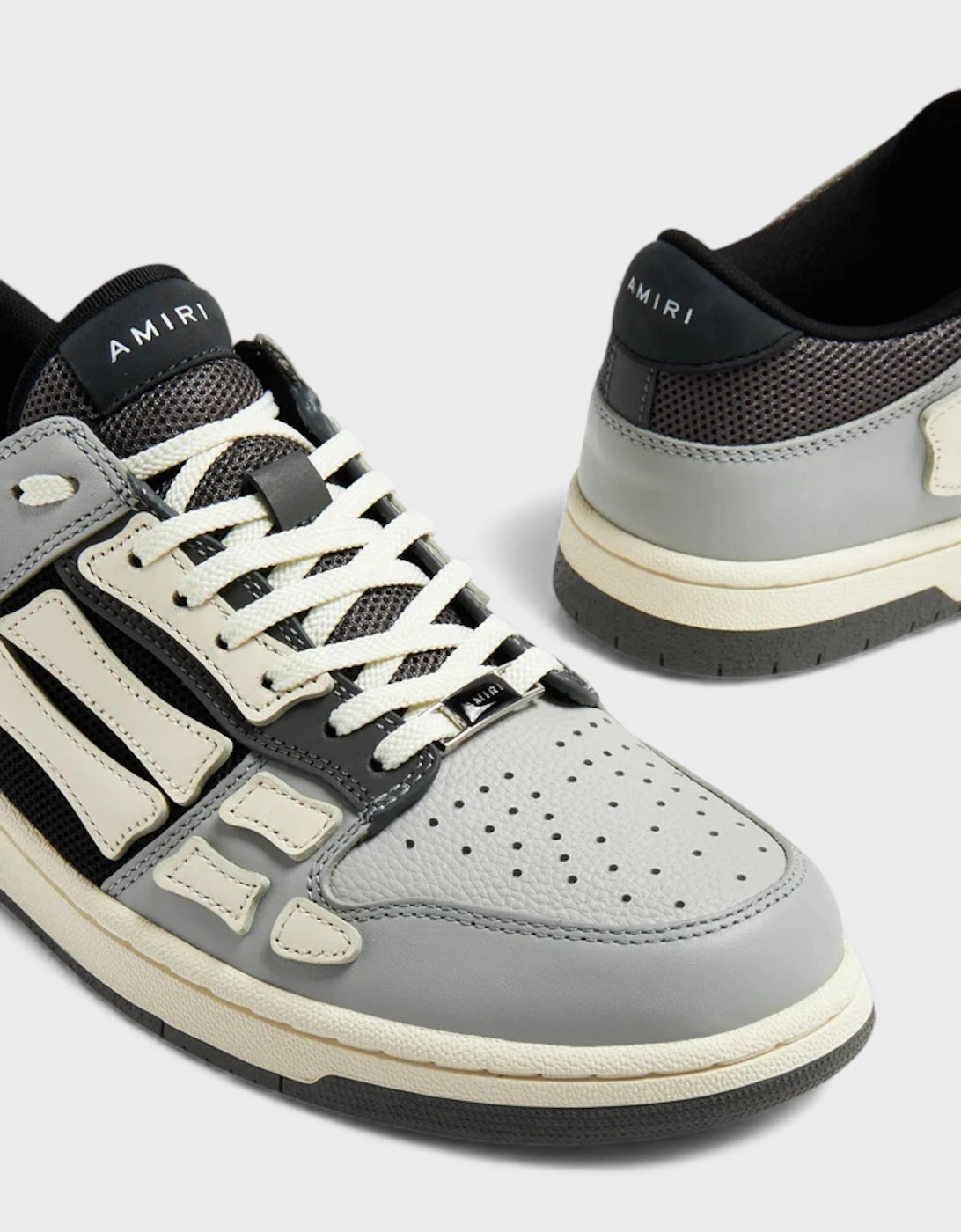 Mesh Skel Top Low Grey Black