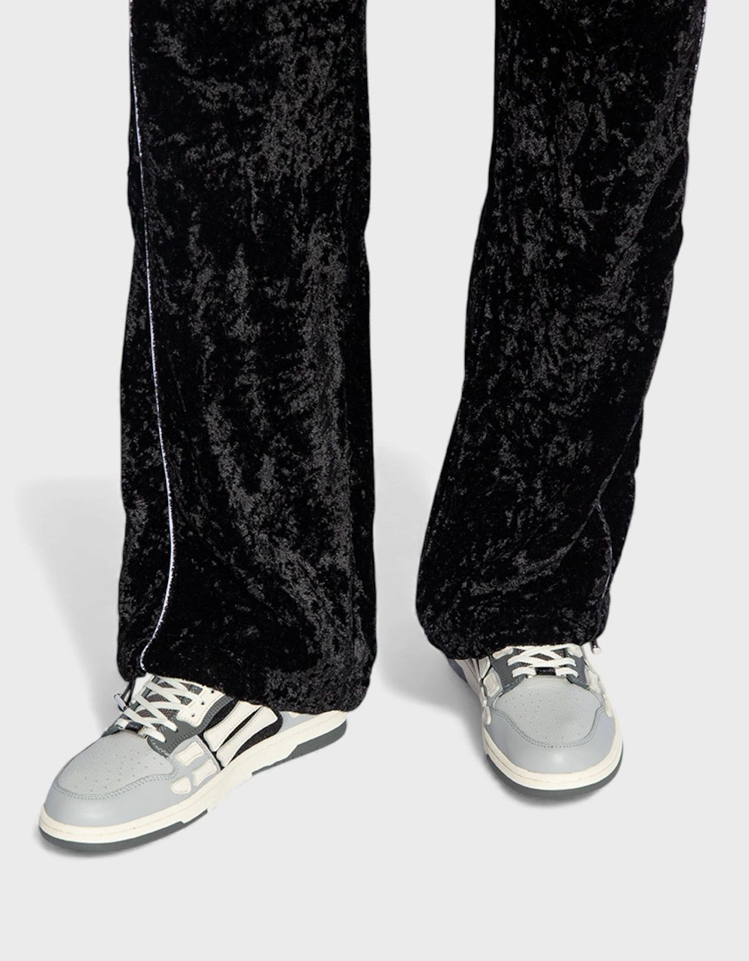 Mesh Skel Top Low Grey Black