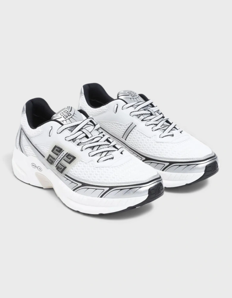 NFNTY-52 Runners White Silver Sneakers