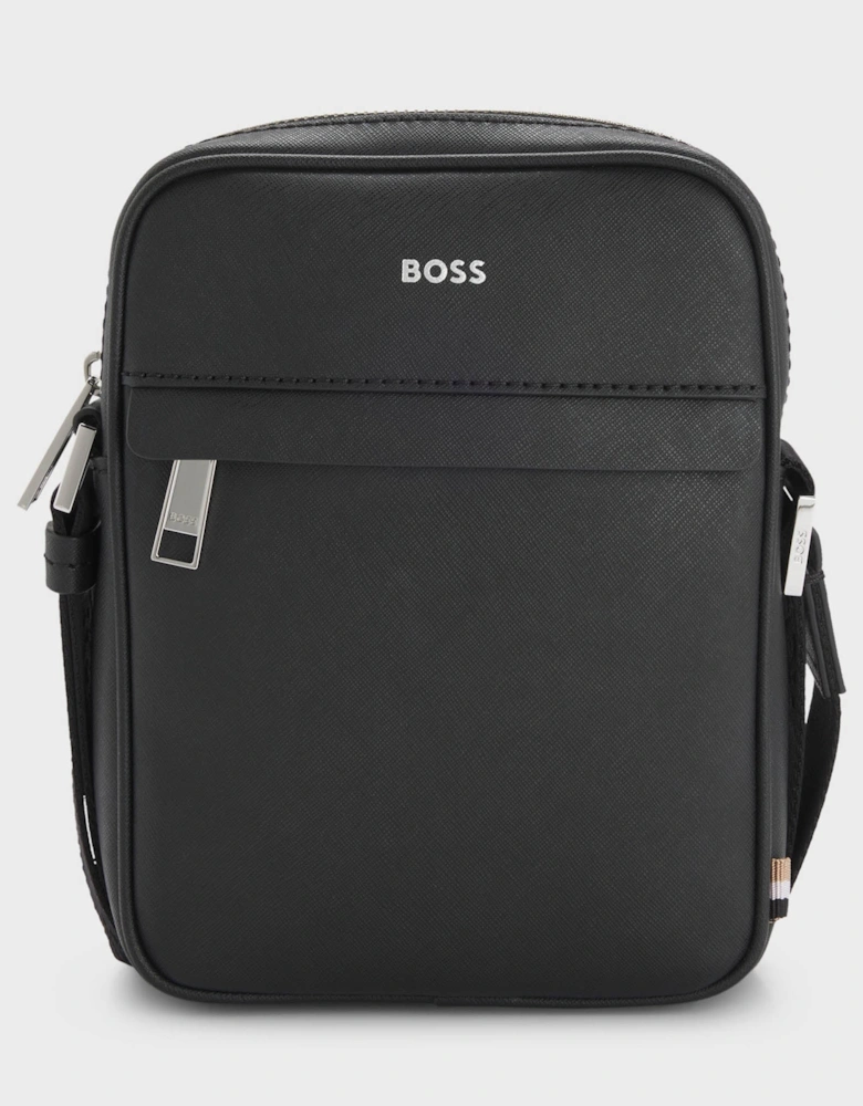 BOSS Orange Mens Zair_NS zip Mens Bag 50483566 - Black 001