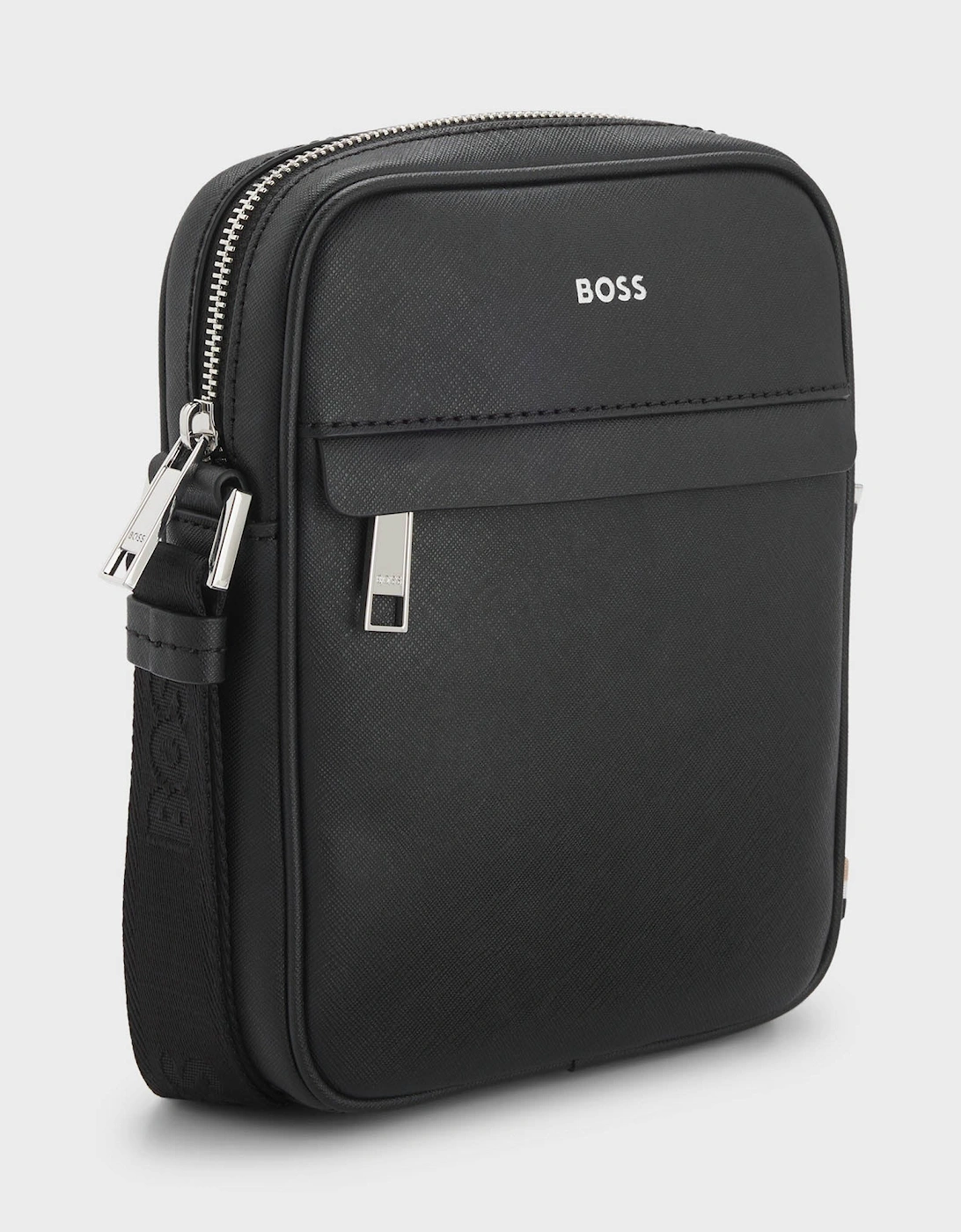 BOSS Orange Mens Zair_NS zip Mens Bag 50483566 - Black 001