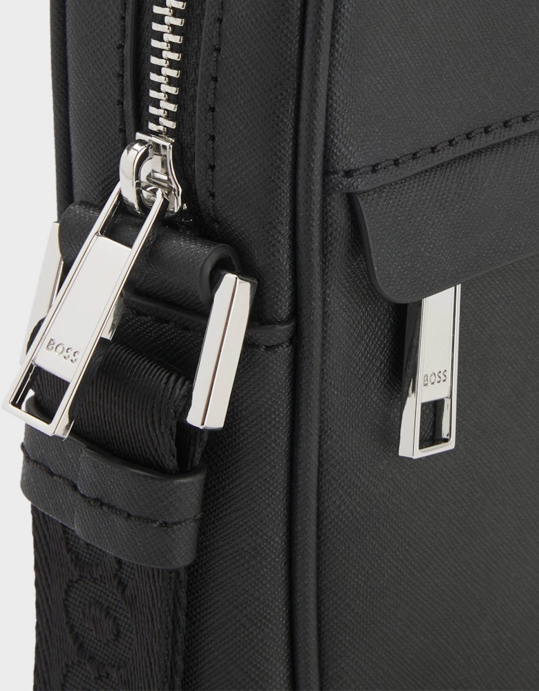 BOSS Orange Mens Zair_NS zip Mens Bag 50483566 - Black 001