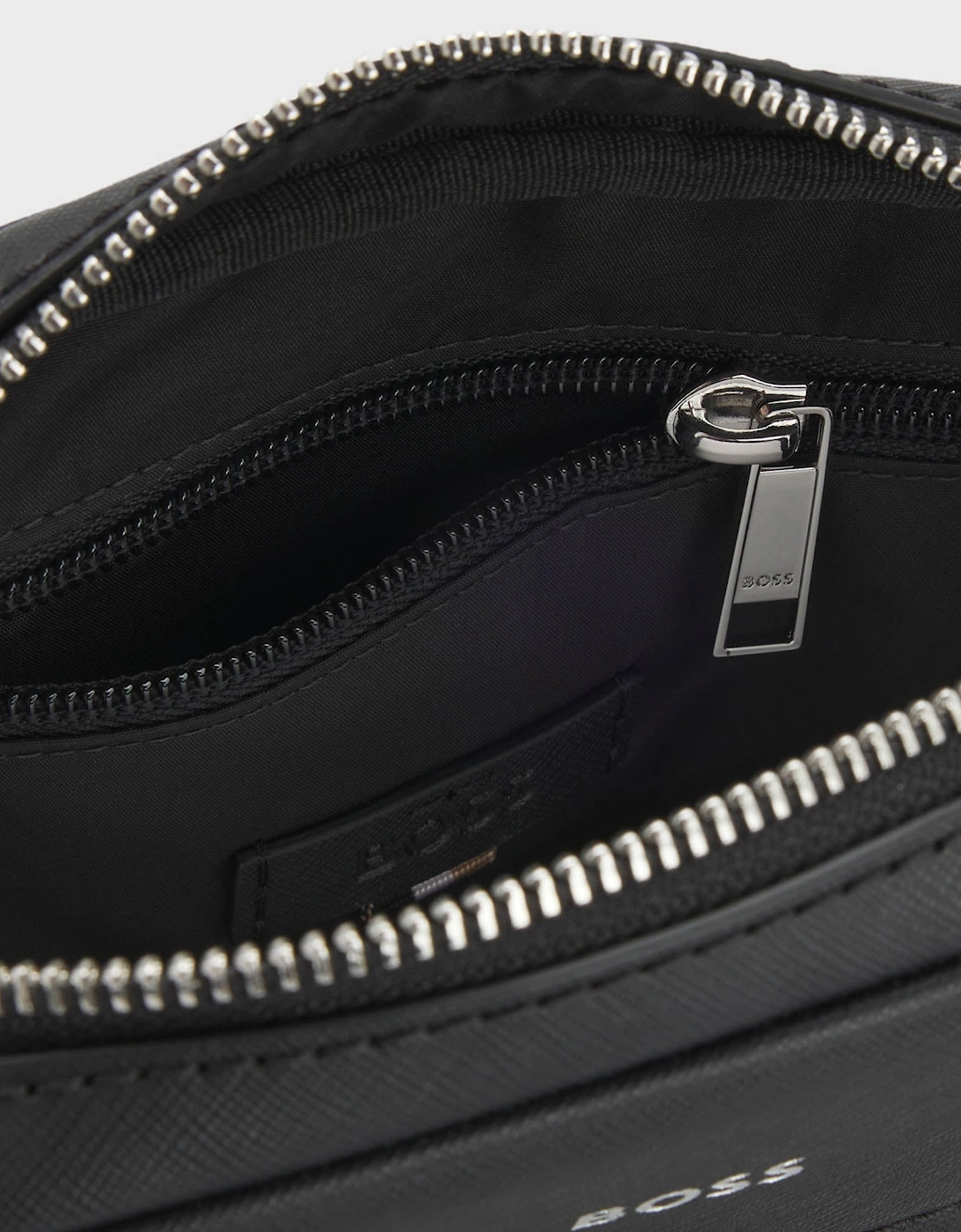 BOSS Orange Mens Zair_NS zip Mens Bag 50483566 - Black 001