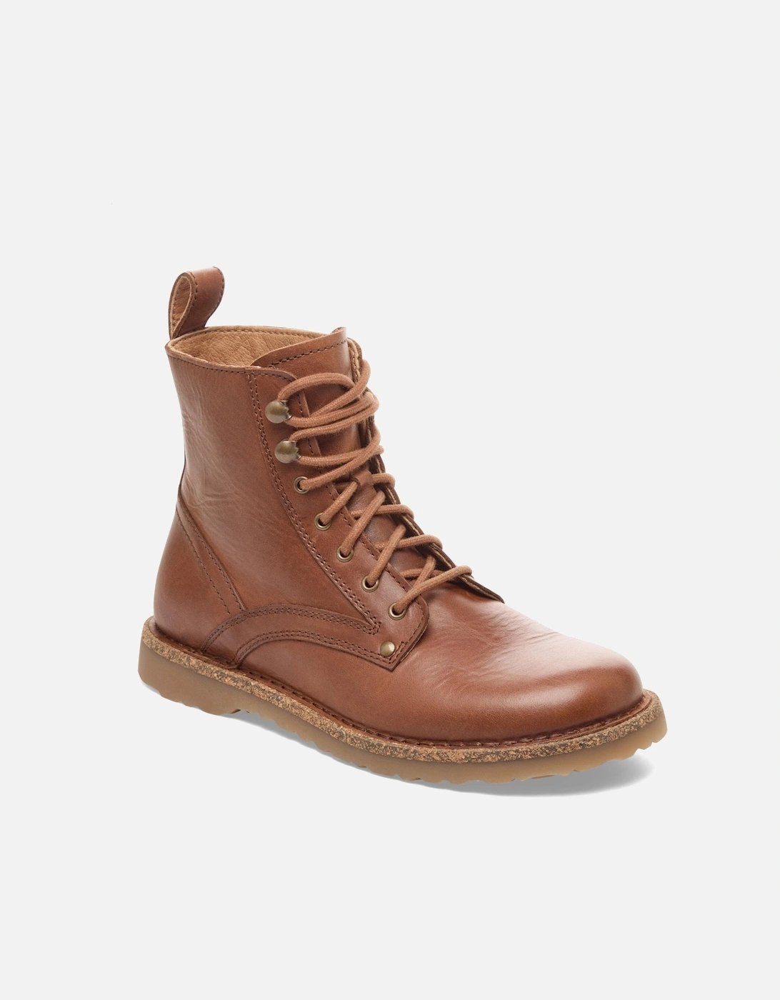 Bryson Leather Womens Boots - Cognac, 2 of 1