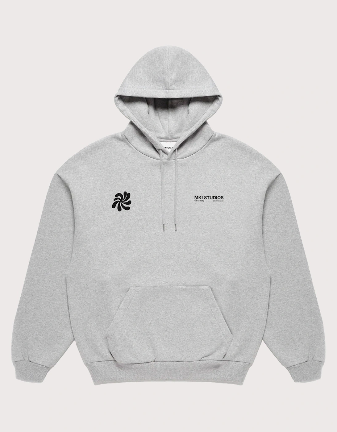 Oversized Abstract Hoodie