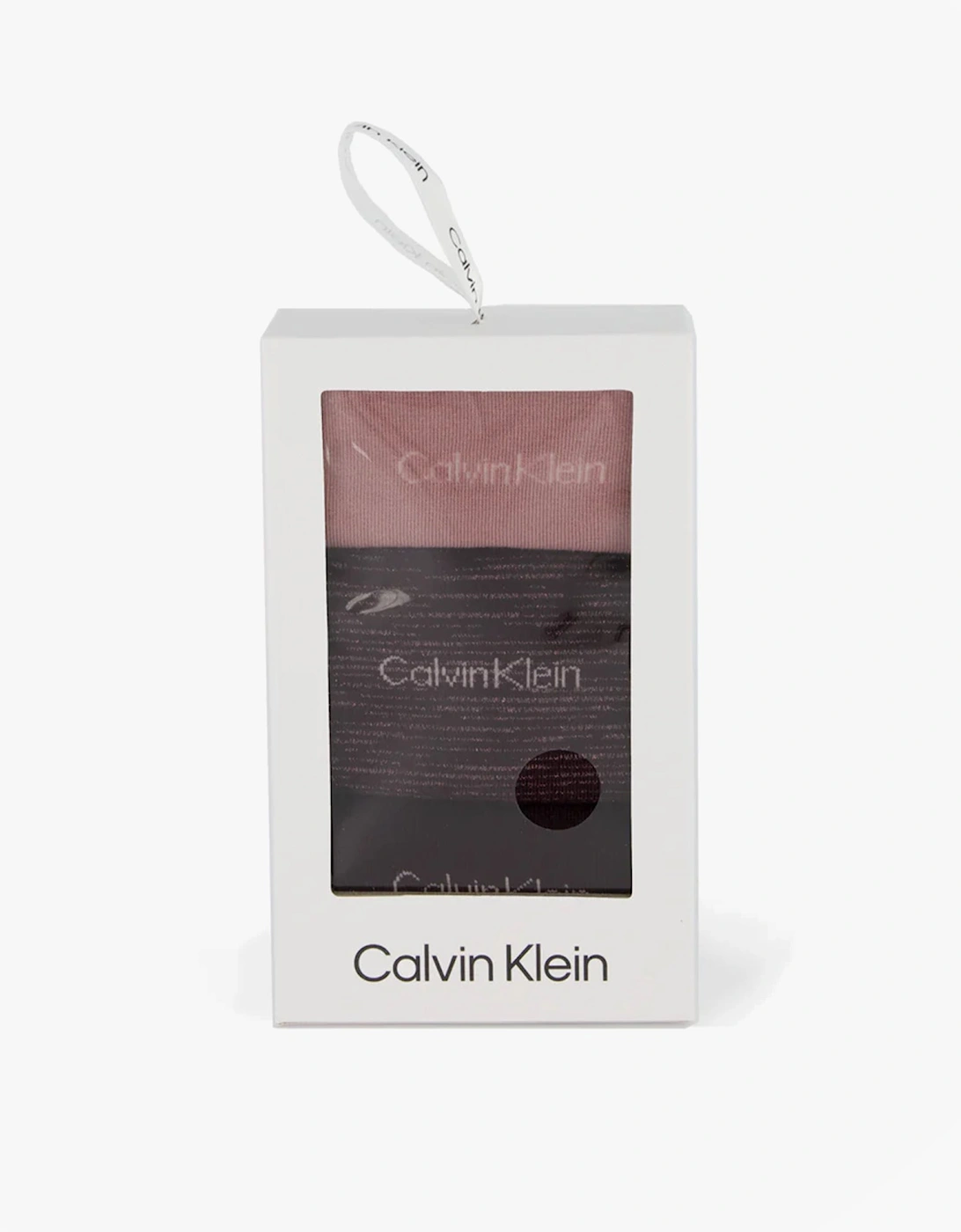 3 Pack Giftboxed Womens Crew Socks Burgundy