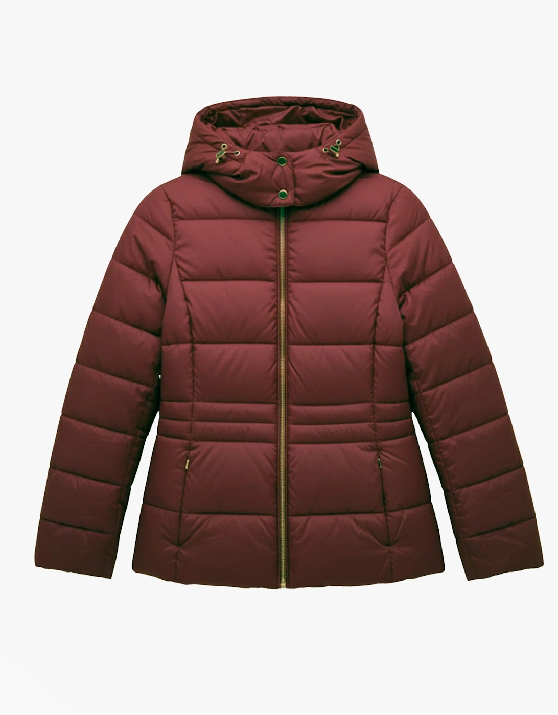 HADLOW Womens Padded Short Coat Red, 2 of 1