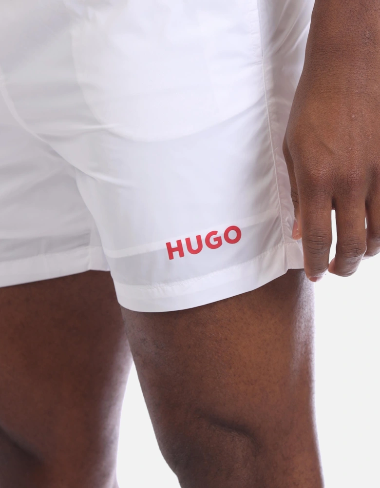 Haiti Contrast Logo Swim Shorts