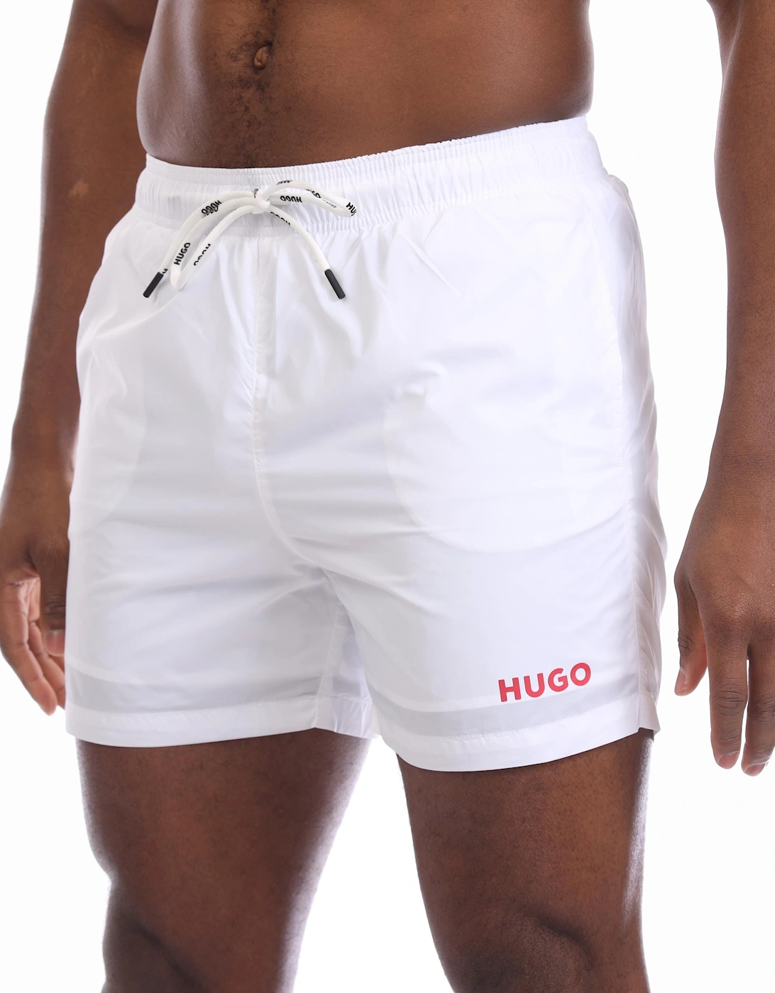 Haiti Contrast Logo Swim Shorts, 4 of 3