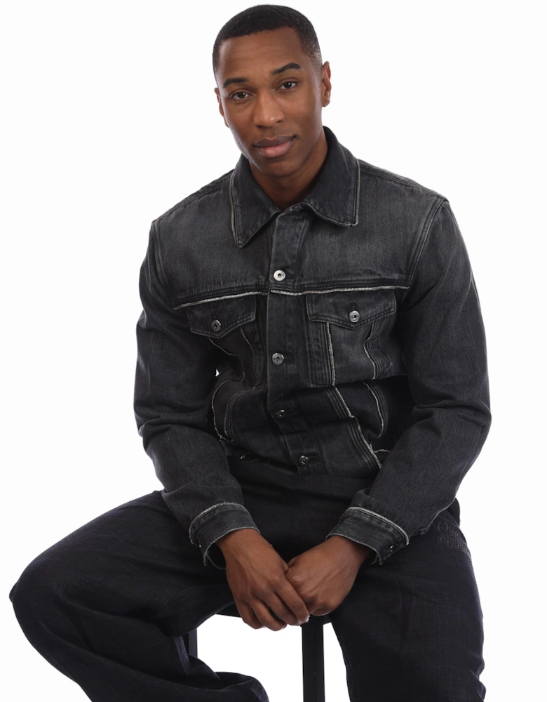 Arrow Zip Skate Denim Jacket