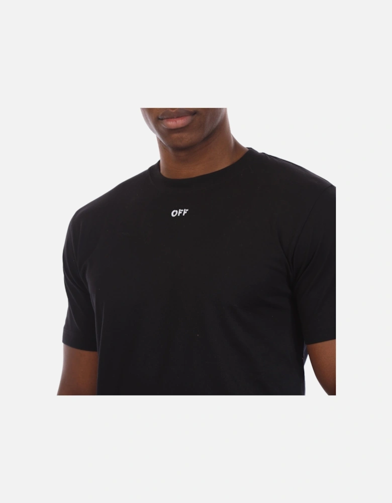 Arrow Embroidered Slim T-Shirt