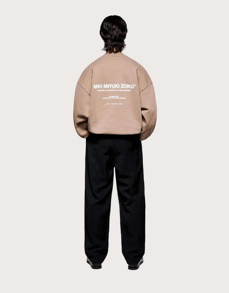 Oversized Design Studio Crewneck Sweatshirt