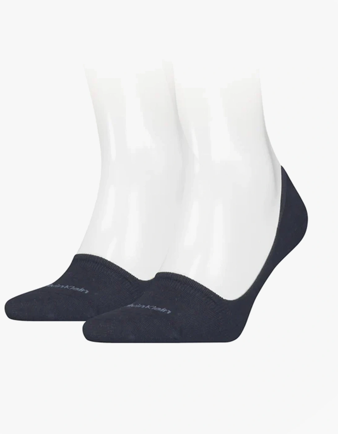 2 Pack Mens Invisible Socks Navy