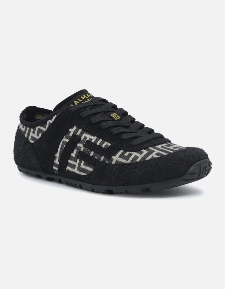 Racer 45 Monogram Sneakers Black