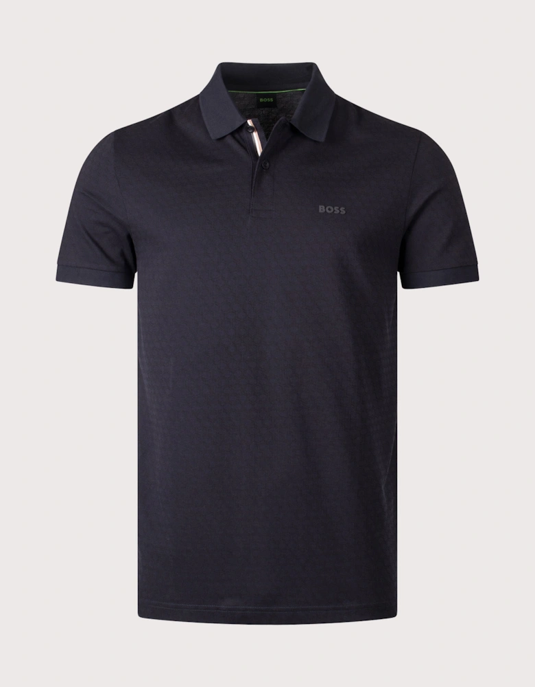 Chip Pattern Polo Shirt