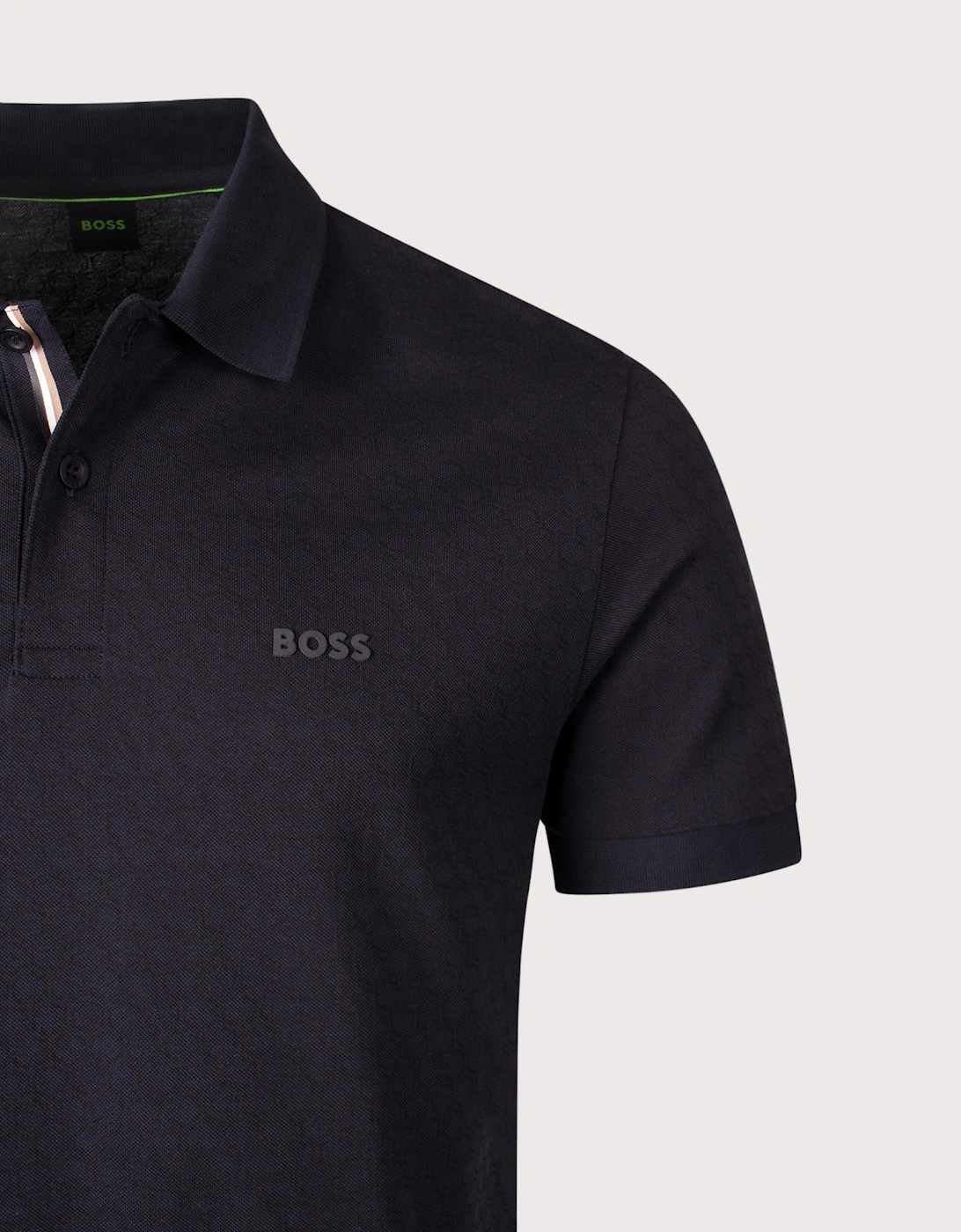 Chip Pattern Polo Shirt