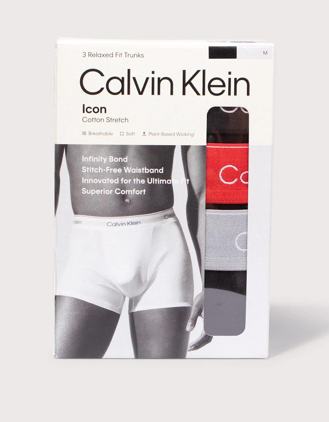 3 Pack Relaxed Fit Trunks