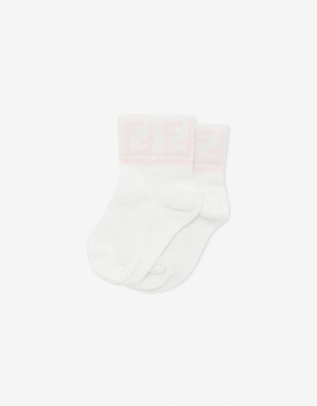 Baby Girls Logo Socks Set (5 Pairs) in Multicolour