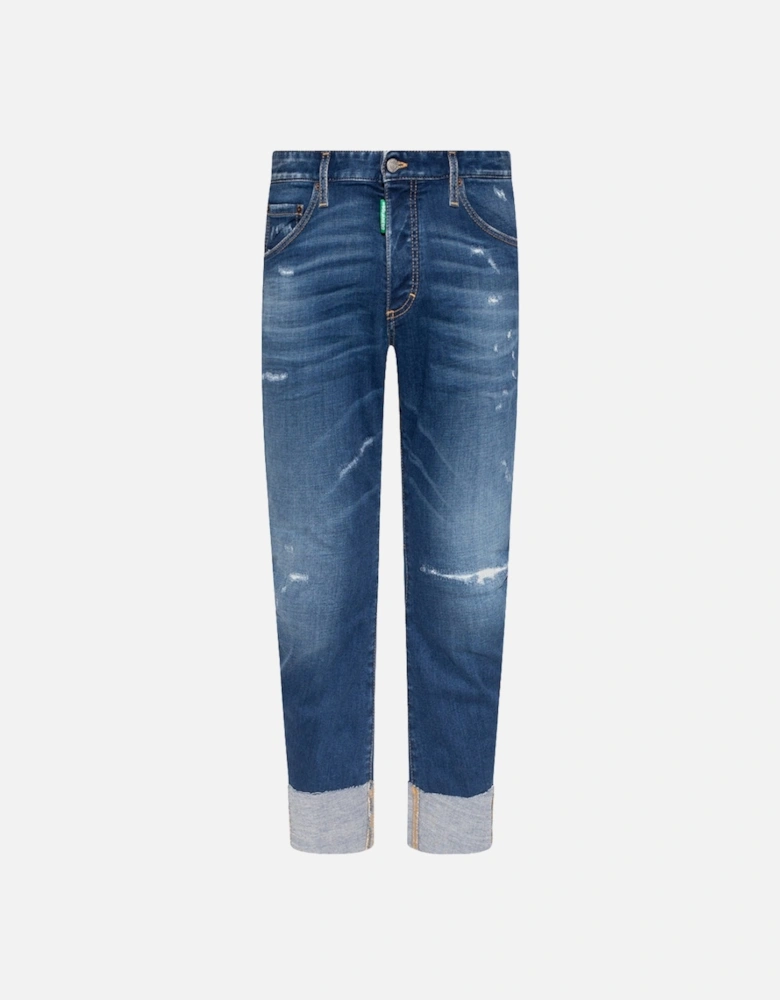 Sailor Style Blue Jeans