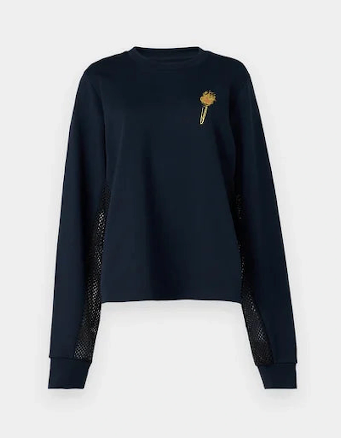 Women's Navy Iris Sweatshirt, 5 of 4