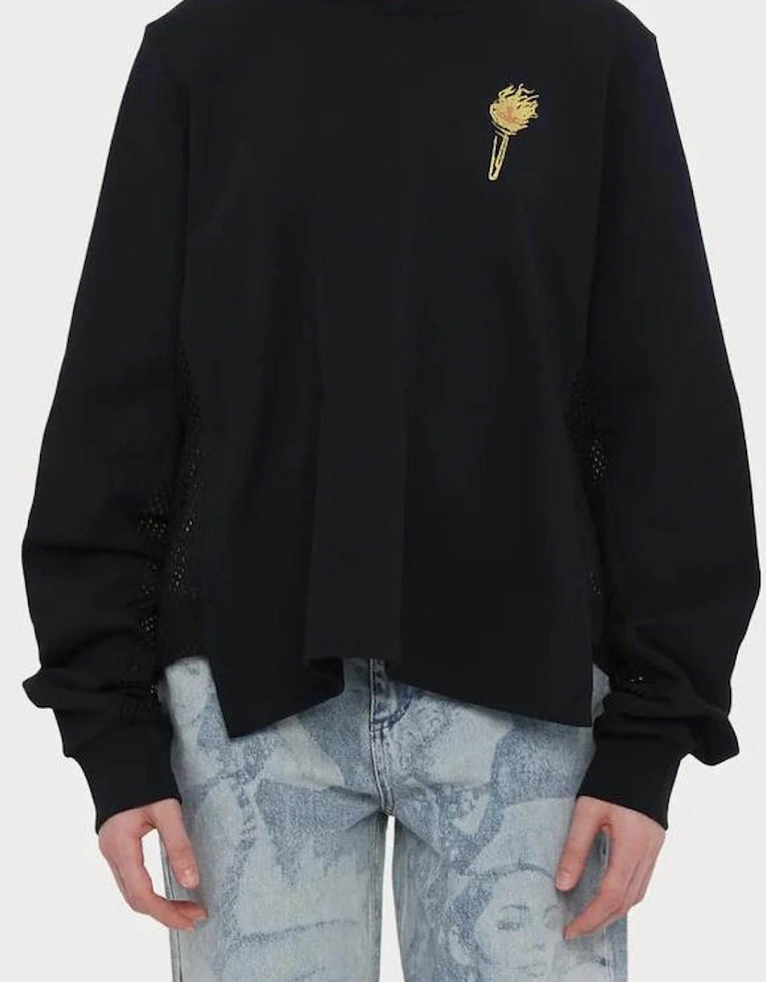 Women's Navy Iris Sweatshirt