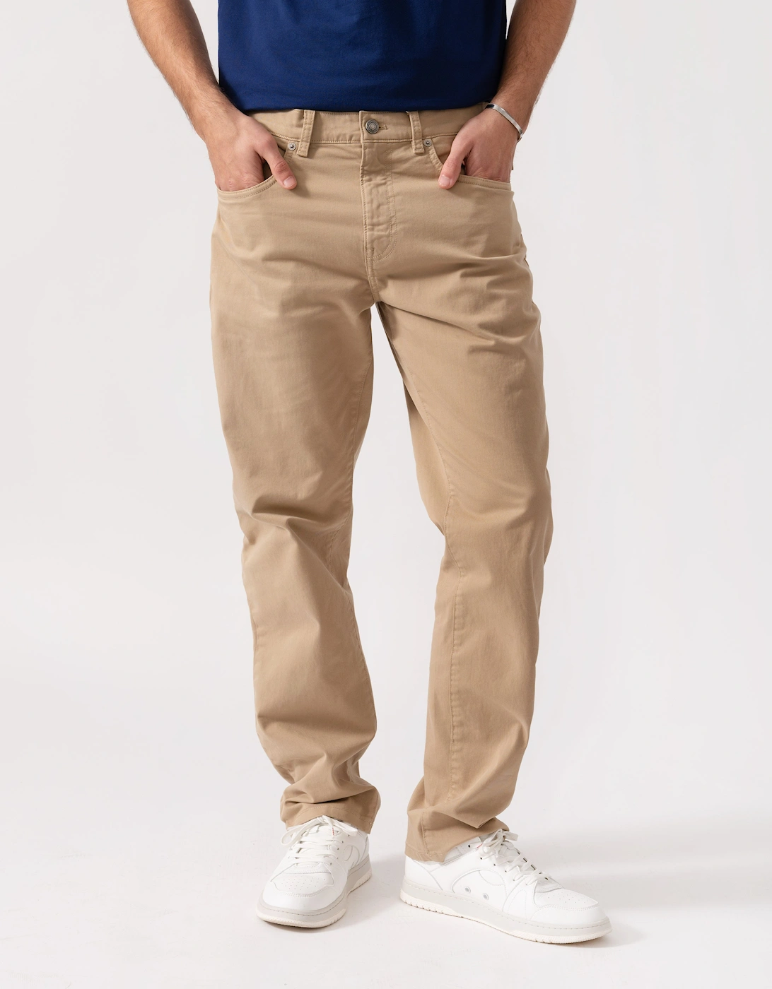 Gant Men's Tan Regular Fit Desert Jeans - 248 Dark Khaki  36/32 W36 L32