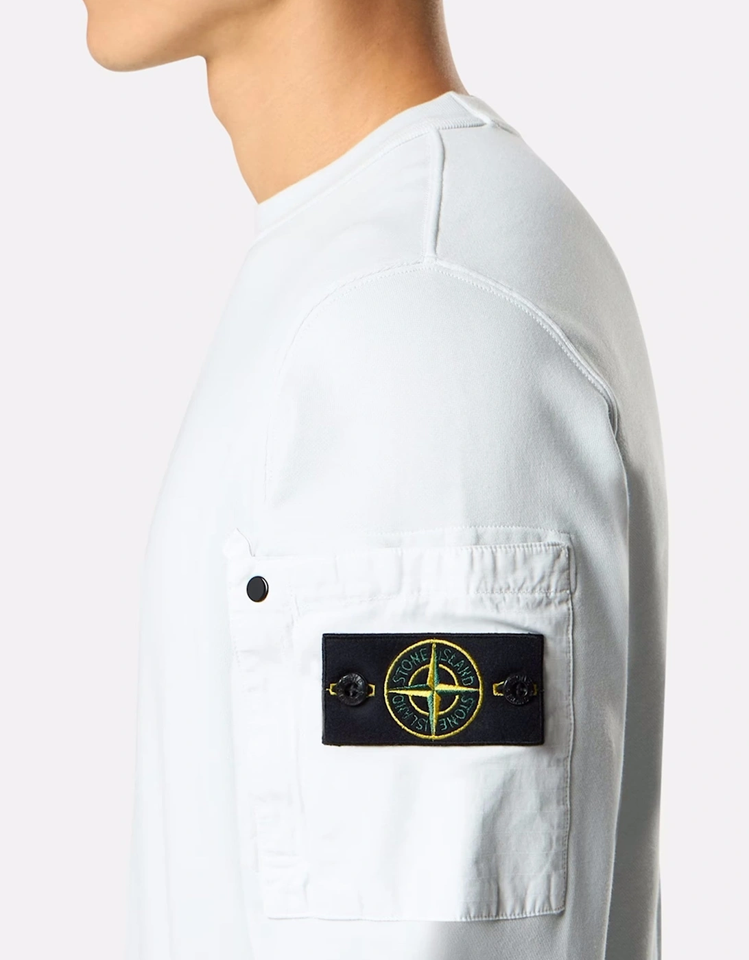 SLEEVE POCKET SWEATSHIRT