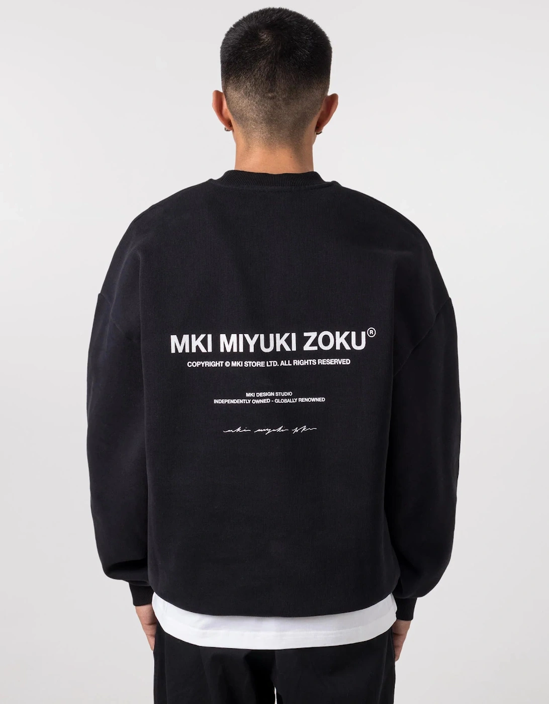 Oversized Design Studio Crewneck Sweatshirt