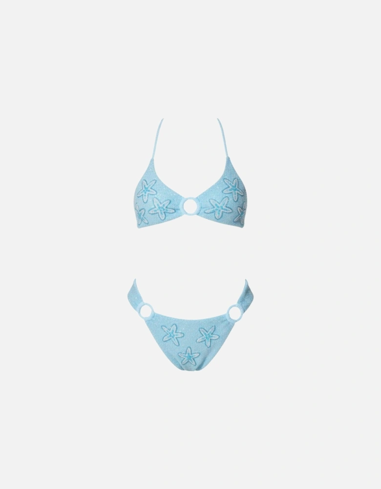 Mia Marina Bikini Top - Blue