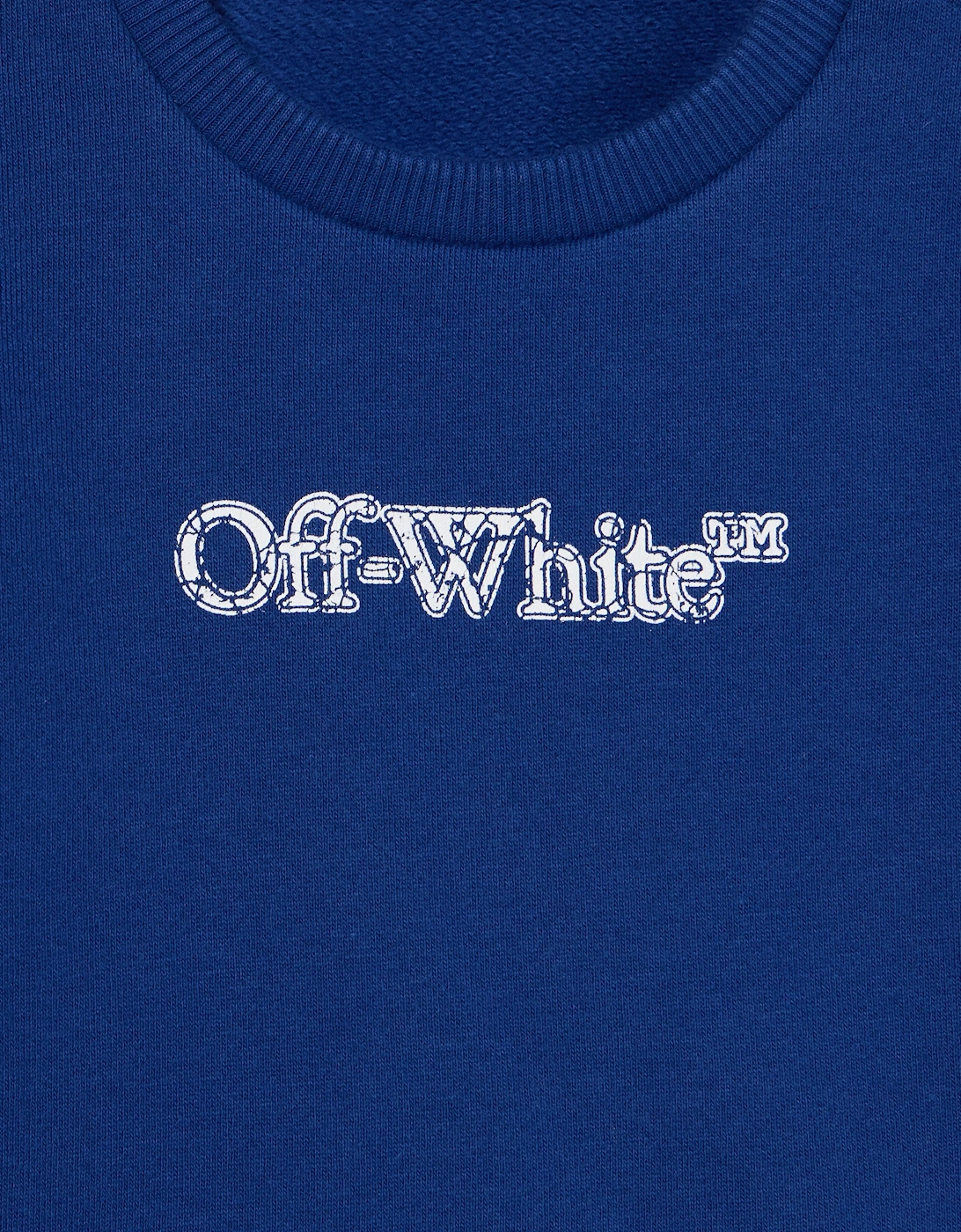 Baby Boys Big Bookish Crackle Sweatshirt in Blue