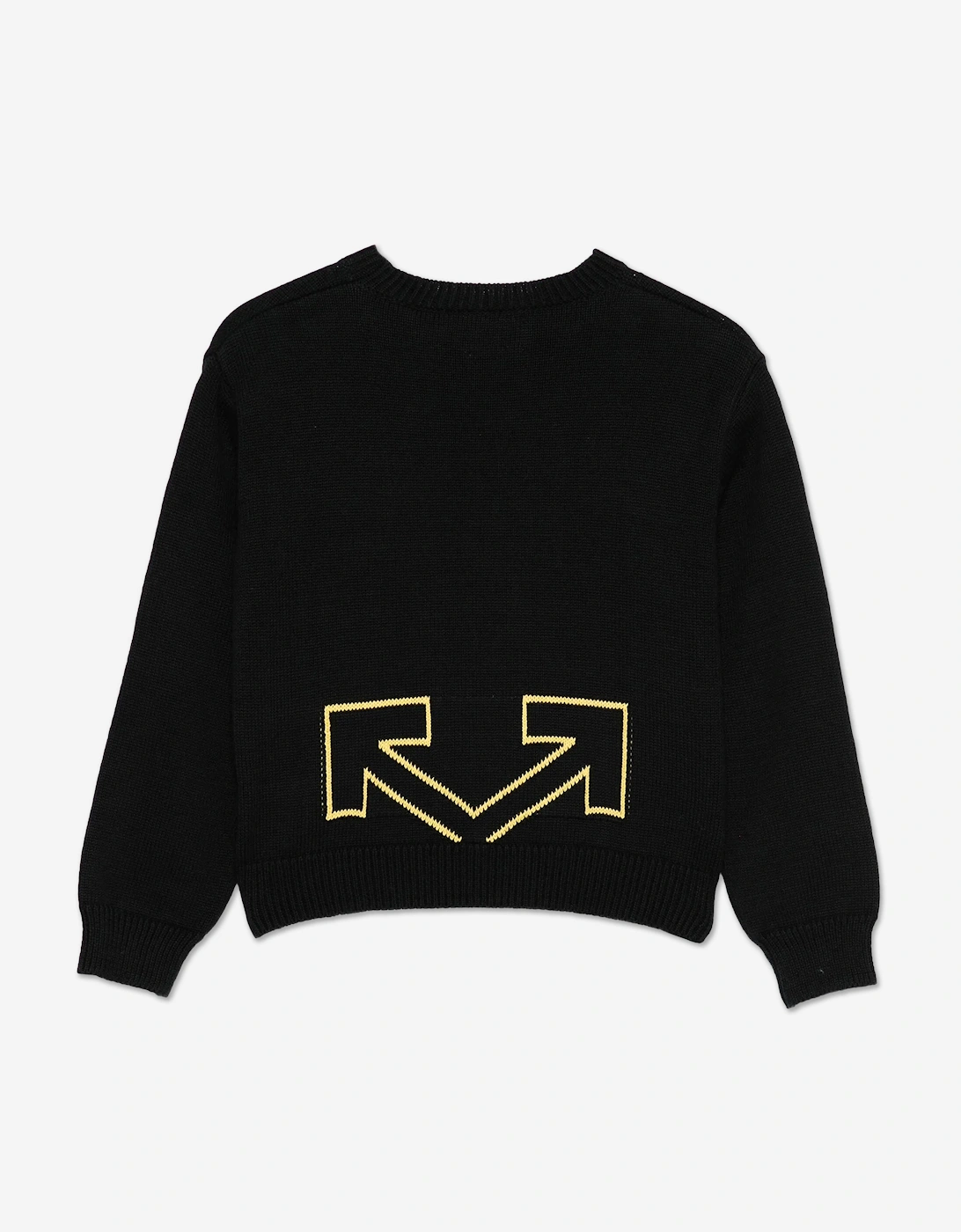 Kids Type Logo Jumper in Black