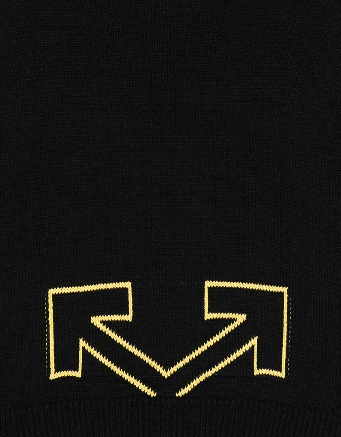 Kids Type Logo Jumper in Black