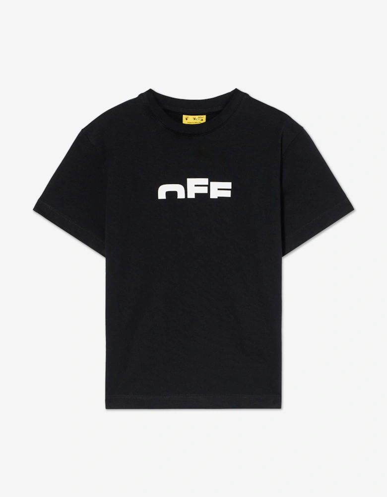 Kids Type Logo T-Shirt in Black