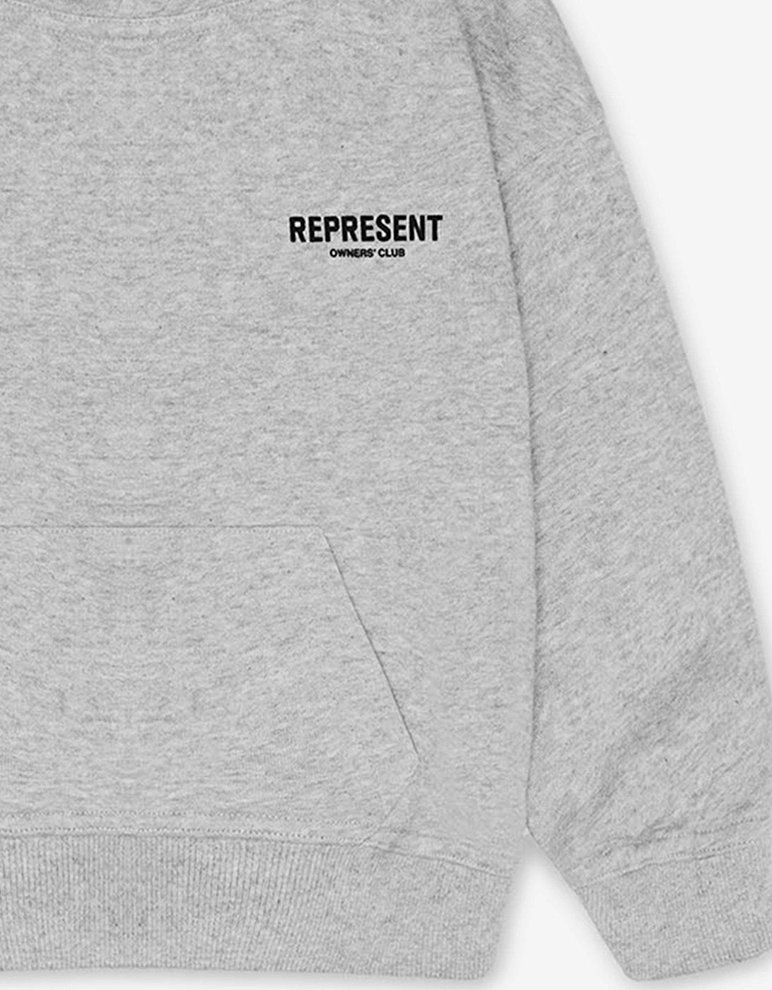 Kids Mini Owners Club Hoodie in Grey